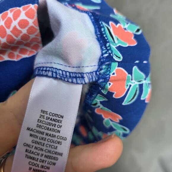 Crown & Ivy Womens US 6 Sleeveless Crochet Pineapple Tropical Sheath Shift Dress - Picture 6 of 6